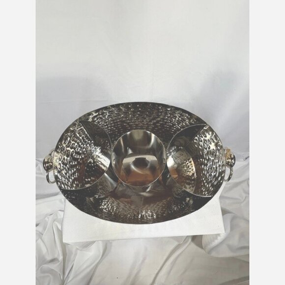 🎄 🎉 Stainless 3-Bottle Wine Chiller/Bucket - Picture 5 of 6